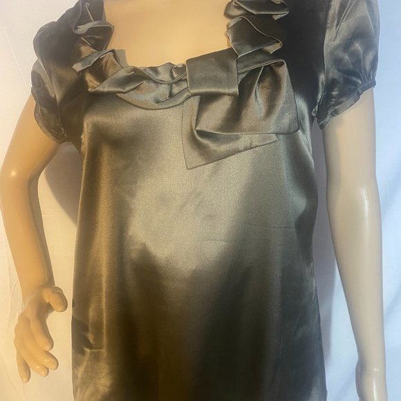 P.A.R.O.S.H Silk Women's Blouse (size L) Made in ITALY - Picture 3 of 12